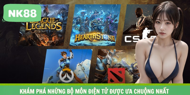 Khám phá những bộ môn điện tử được ưa chuộng nhất 